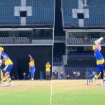 ‘Ben Den’ Watch Ben Stokes Smashing the Ball During CSK Practice Ahead of the First Match Against GT in IPL 2023